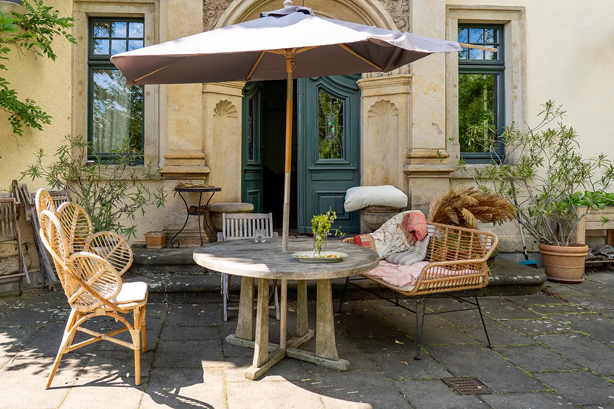 Villa Jagdweg, Terasse Villa Jagdweg, Terasse